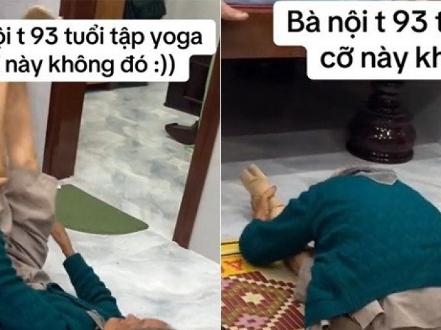 Cụ bà 93 tuổi ở Quảng Ngãi tập yoga thu hút 21 triệu lượt xem giờ ra sao?