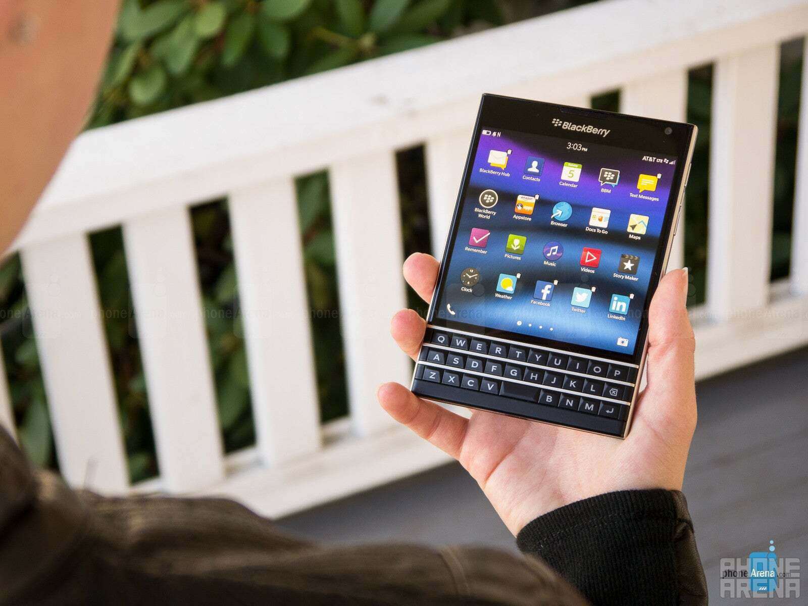 BlackBerry Passport.