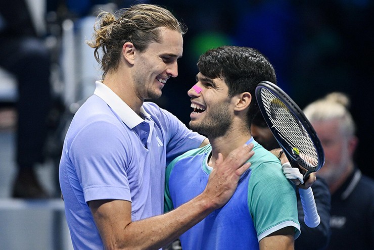 Zverev đánh bại Alcaraz tại ATP Finals cách đây không lâu