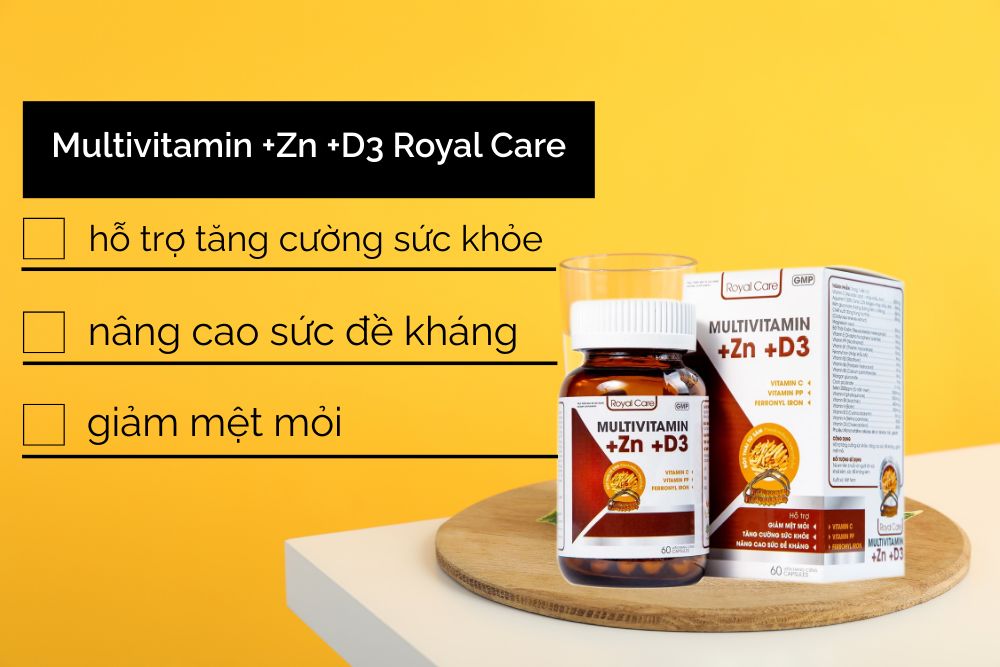 TPBVSK Royal Care Multivitamin + Zn + D3&nbsp;