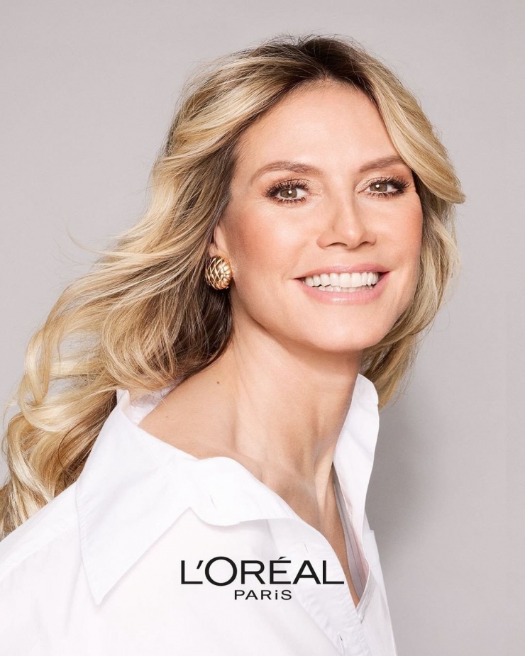 Heidi Klum là biểu tượng thành công trong làng thời trang Đức.