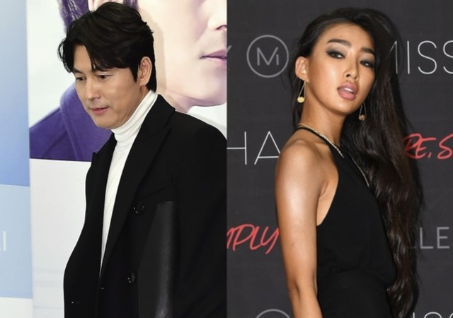 Jung Woo-sung và người mẫu Moon Ga-bi