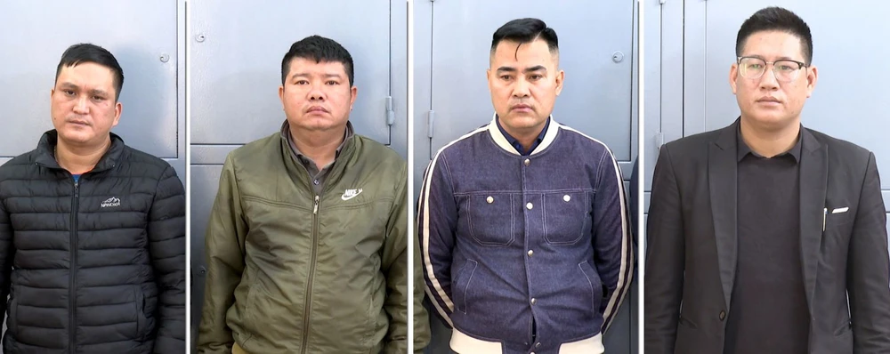 Các đối tượng liên quan trực tiếp đến vụ dẹp đường cho đoàn xe đám cưới bị tạm giữ hình sự.