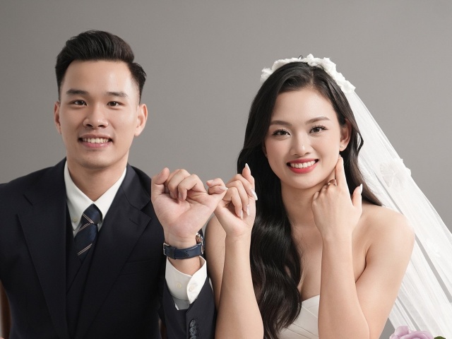Ngắm trọn bộ ảnh cưới gây sốt của hoa khôi bóng chuyền Thu Hoài