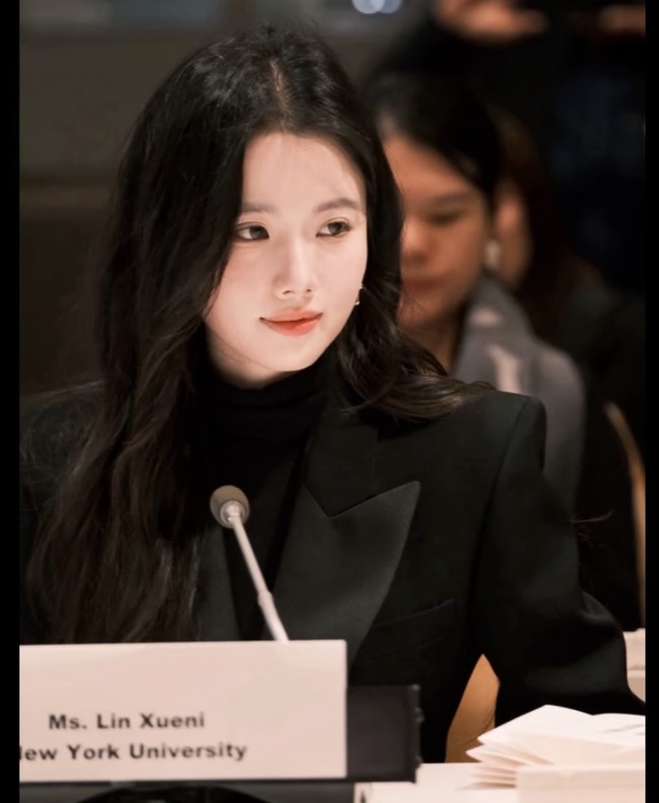 Shirley Lin (22 tuổi), sinh viên Trung Quốc đang học tại Đại học New York (Mỹ). Nguồn ảnh: Xiaohongshu/Shirley Lin.