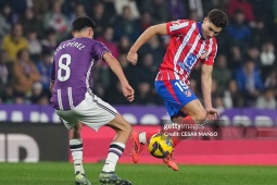 Bóng đá - Video bóng đá Valladolid - Atletico: Đại thắng 5 sao, áp sát Barcelona (La Liga)