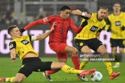 Video bóng đá Dortmund - Bayern Munich: Giật điểm số khó nhọc (Bundesliga)