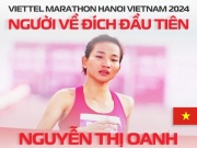 Thể thao - &quot;Nữ hoàng điền kinh&quot; Nguyễn Thị Oanh phá kỷ lục marathon, Nguyên Thanh thắng Văn Lai đúng 1 giây