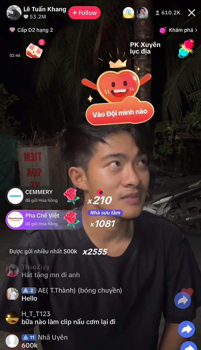 Tăng thêm 1 triệu follow trong chưa đầy 24h, Lê Tuấn Khang phá kỷ lục livestream TikTok - 3