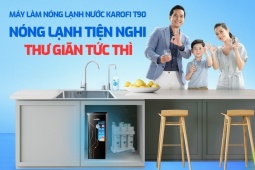Thị trường - Tiêu dùng - Dùng máy lọc nước để gầm bếp nhưng vẫn muốn có chức năng nóng lạnh thì làm thế nào?