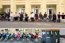 Kịp thời ngăn chặn 20 “trẻ trâu” dùng hung khí giải quyết ân oán
