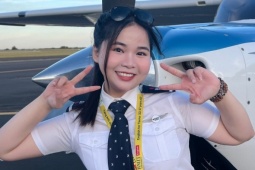 Bạn trẻ - Cuộc sống - 10 năm theo đuổi giấc mơ làm phi công của cô gái Cần Thơ