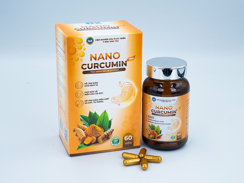 Thực phẩm chăm sóc sức khỏe dạ dày Nano Curcumin YHDT. Nguồn: Công ty TNHH Nhiệt Thành (Ảnh 2)