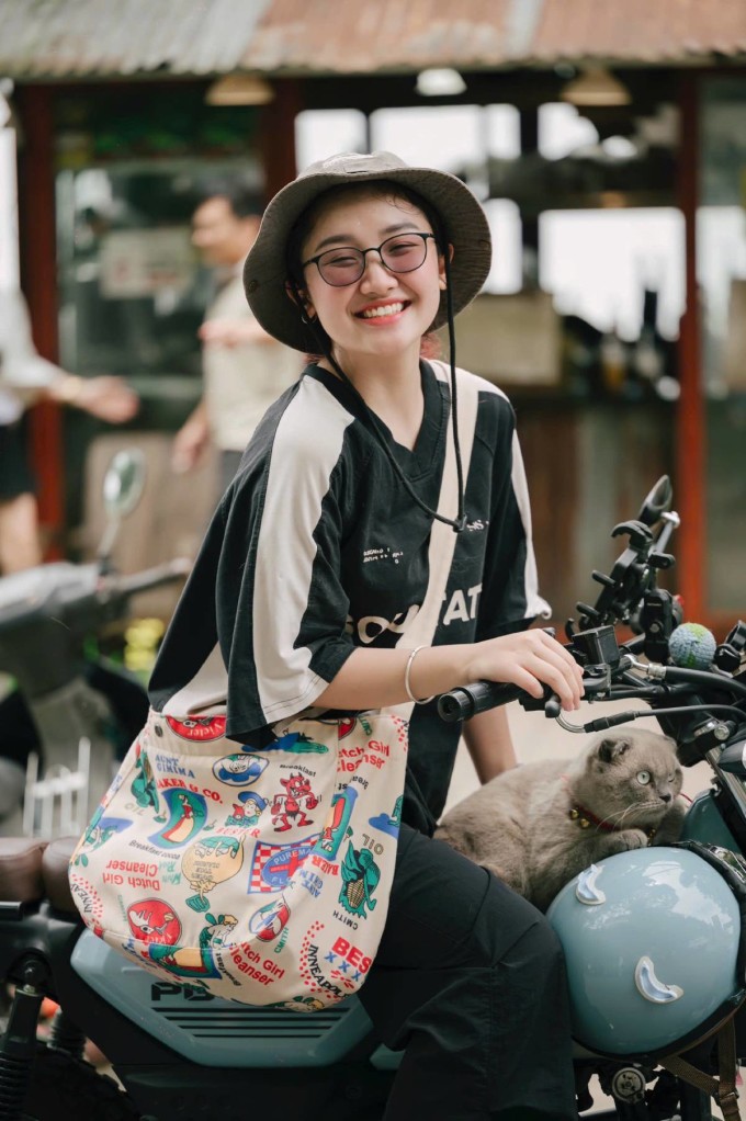 Tâm Đức tại Tam Đảo, tỉnh Vĩnh Phúc tháng 10/2023. Ảnh: Nhân vật cung cấp
