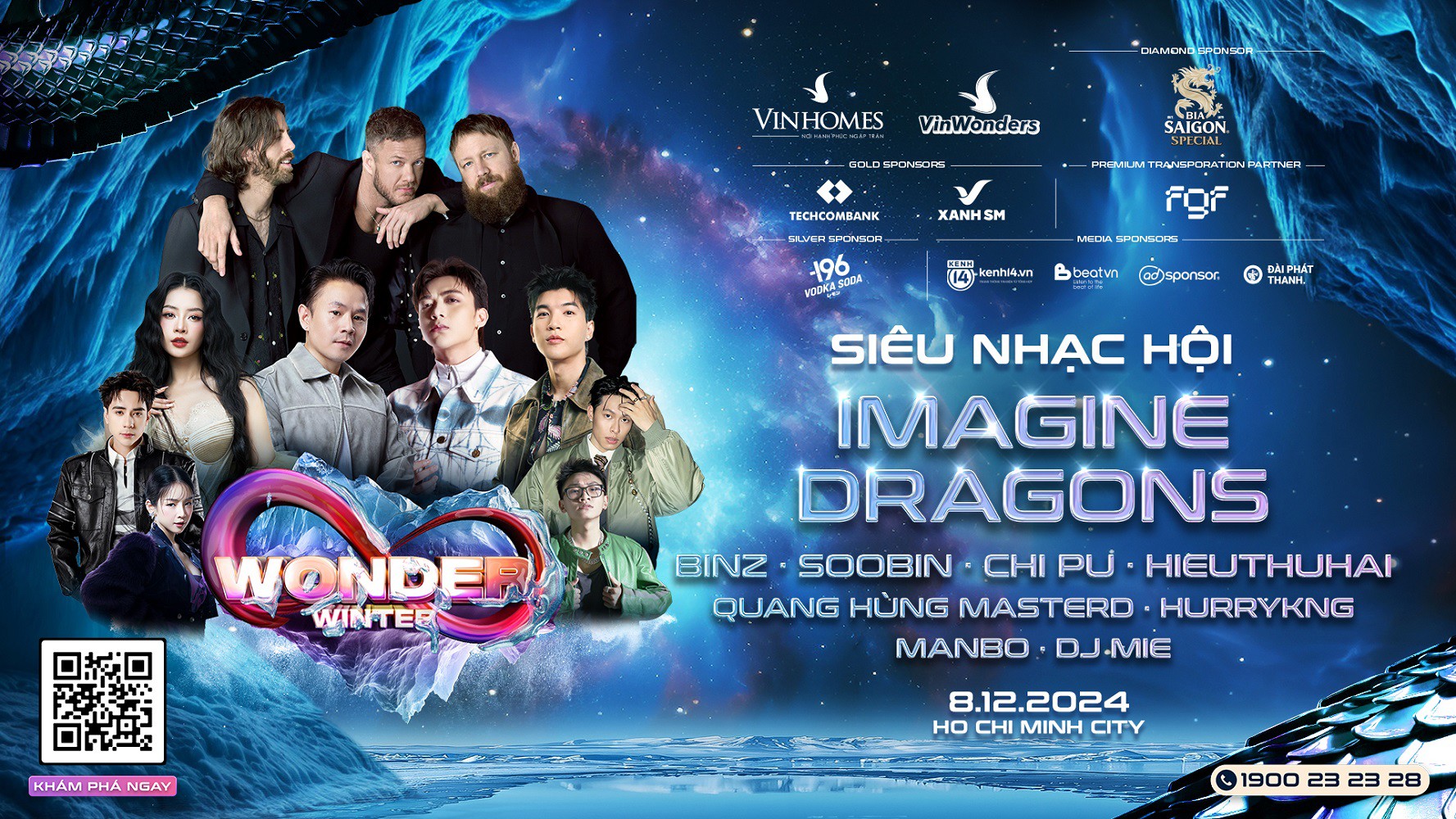 Hé lộ setlist của Imagine Dragons và những màn trình diễn đỉnh cao của sao Việt tại 8WONDER Winter - 4