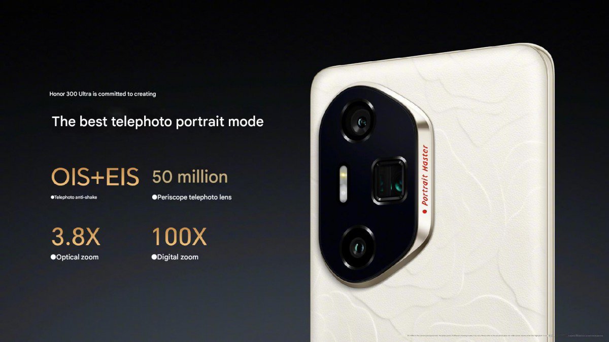 Photography capabilities are the highlight of the Honor 300 Ultra.