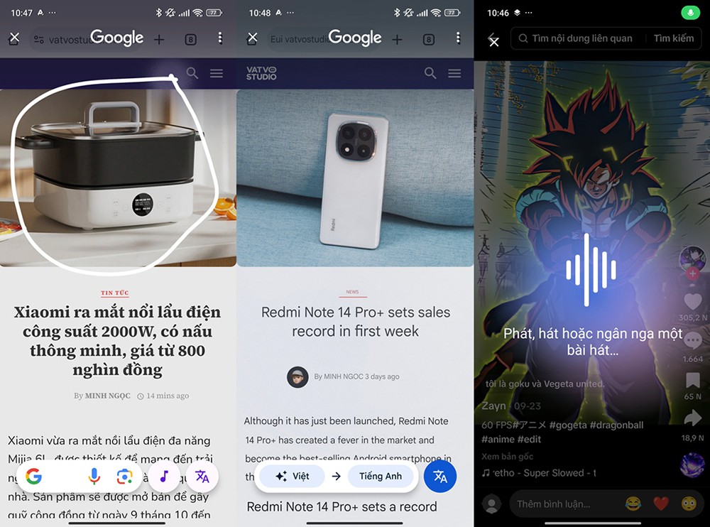 Khoanh tròn để tìm kiếm (Circle to Search) giúp tìm kiếm thông tin chỉ với 1 bức ảnh