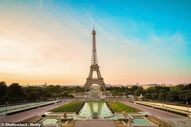 Paris (Pháp) được vinh danh là điểm đến thành phố tốt nhất thế giới năm 2024. Ảnh: Shutterstock.