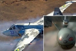 Thế giới - Ukraine cải tiến Su-25 với bom dẫn đường AASM của Pháp