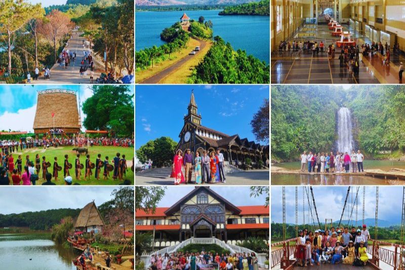 Tour Măng Đen 3 ngày 2 đêm đưa du khách đi rất nhiều điểm tham quan nổi tiếng