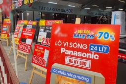 Thị trường - Tiêu dùng - Siêu thị điện máy giảm giá “siêu sốc” đến 95%, máy giặt chỉ từ hơn 2 triệu đồng/chiếc