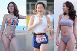 Nữ y tá xinh đẹp đam mê marathon, đăng ảnh bikini dậy sóng mạng xã hội