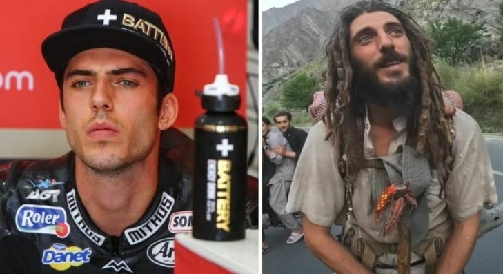Axel Pons từ bỏ sự nghiệp, đi bộ chân trần khắp thế giới. Ảnh: The Sun