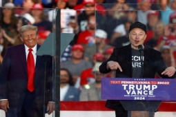 Tiết lộ tổng số tiền tỷ phú Elon Musk giúp ông Trump tranh chức Tổng thống