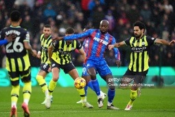 Bóng đá - Video bóng đá Crystal Palace - Man City: Haaland lập công, thẻ đỏ tai hại (Ngoại hạng Anh)