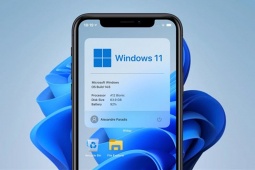 Công nghệ thông tin - Bất ngờ với Windows 11 Mobile chạy trên điện thoại di động