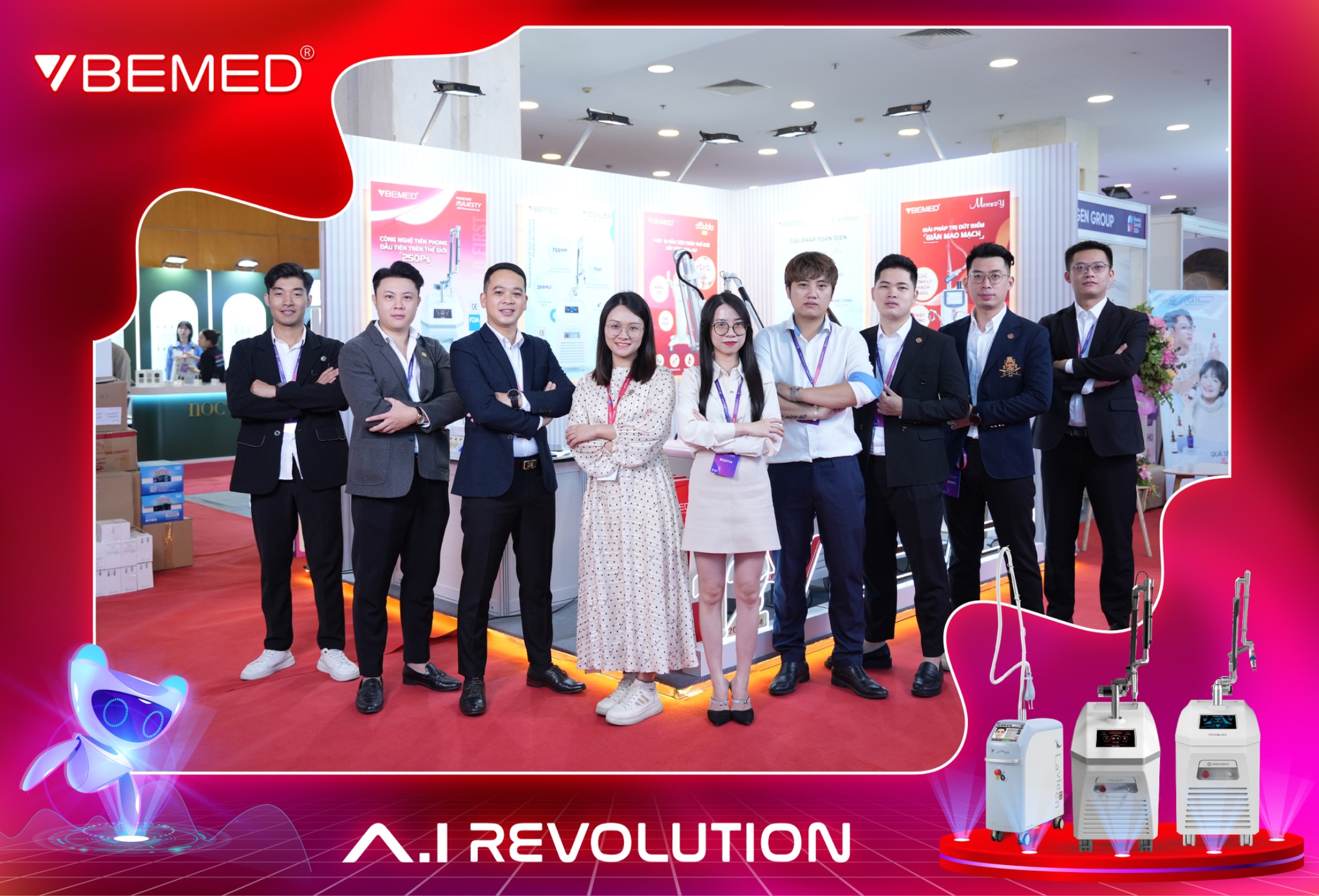 BEMED Team tại Beauty Summit 2024 - Ai Revolution