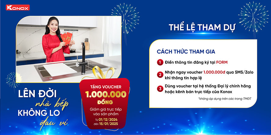 Konox chính thức khởi động chương trình “Đổi chậu đón Tết” với nhiều quà tặng giá trị