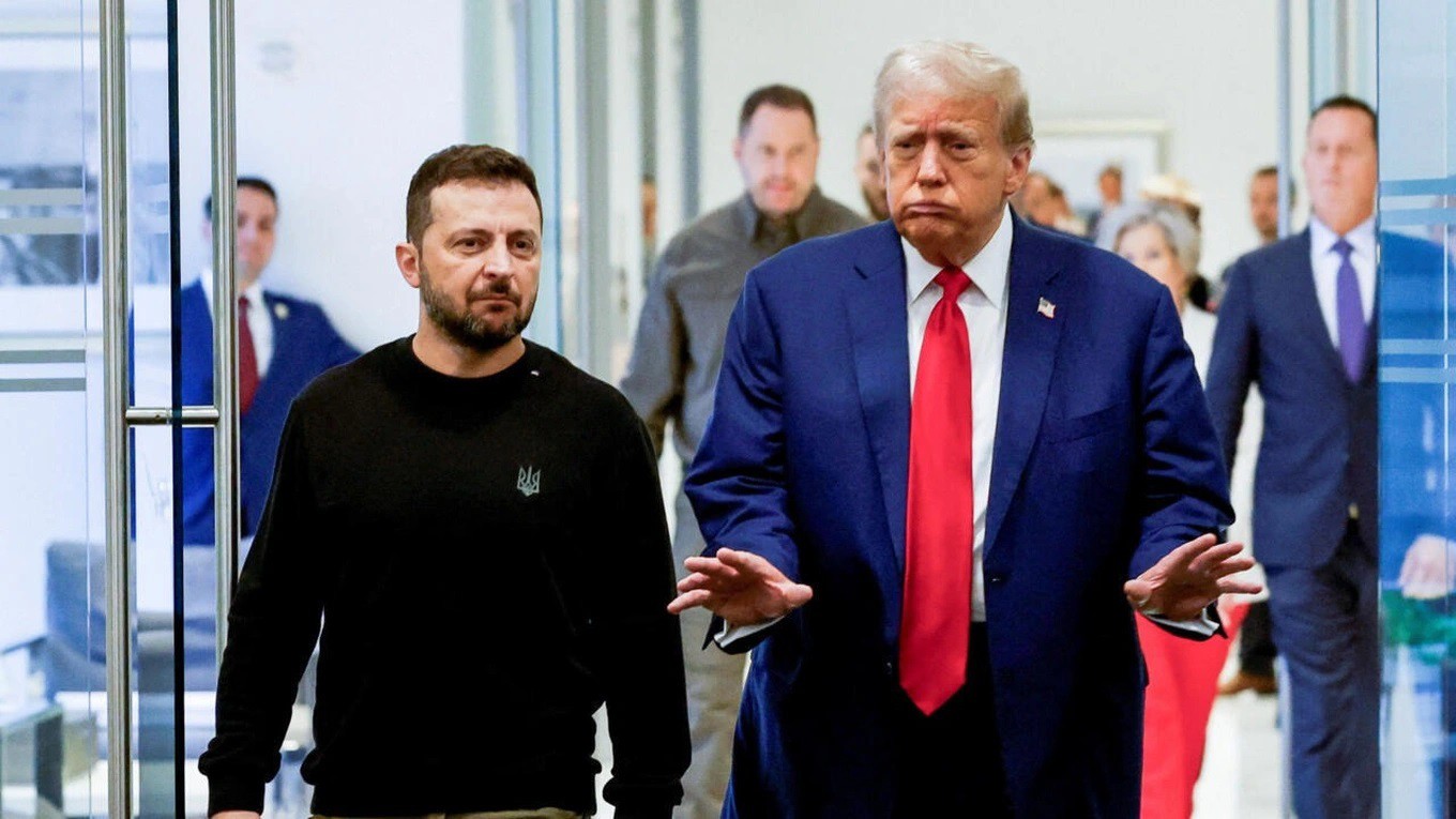 Ông Trump phản đối viện trợ, nhưng được nhiều người Ukraine tin tưởng (ảnh: Reuters)