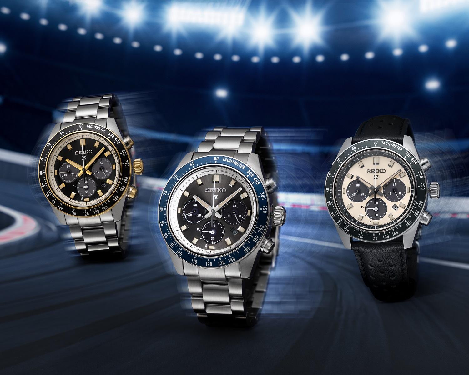 Tái hiện 3 loại màu sắc xe đua nổi tiếng của thập niên 60: SSC941P1, SSC939P1 và SSC943P1 (Từ trái qua phải)