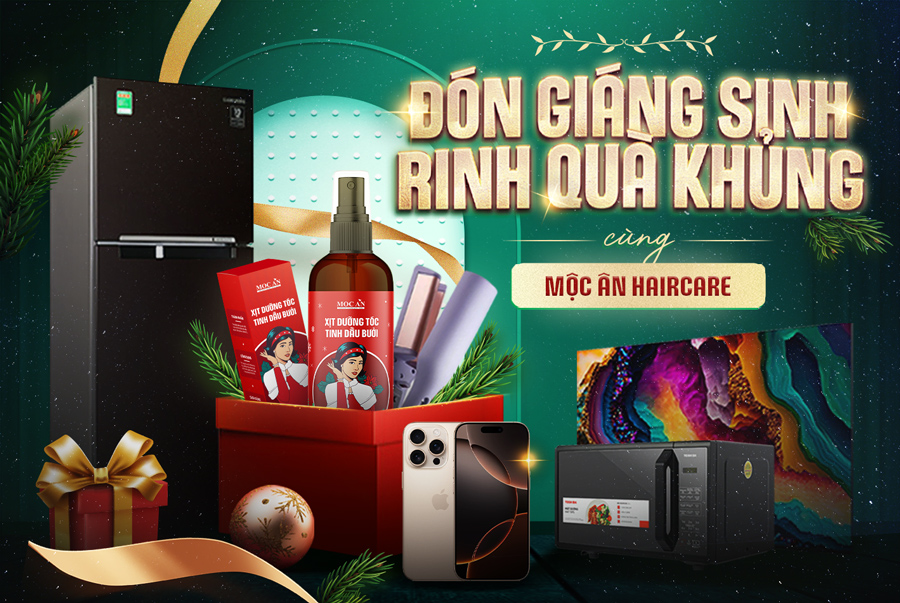 Mộc Ân Haircare thay “áo mới”, tặng quà khủng dịp Giáng sinh - 3