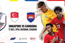 Bóng đá - Trực tiếp bóng đá Singapore - Campuchia: Trông chờ dàn sao nhập tịch (AFF Cup)