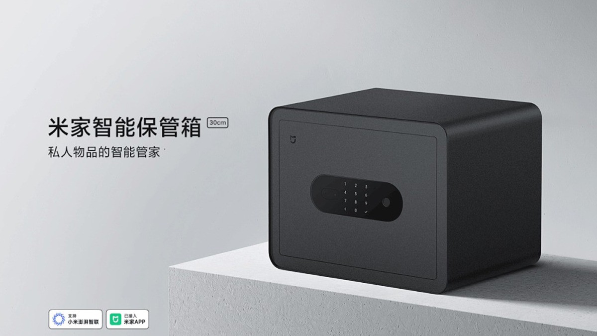 Xiaomi ra mắt két sắt Mijia Smart Safe 30cm.