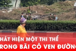 Phát hiện một thi thể trong bãi cỏ ven đường