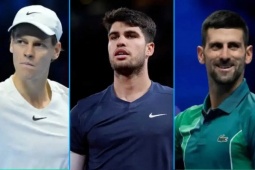 Thể thao - Sinner và Alcaraz dạo chơi chờ Grand Slam, Djokovic &quot;làm nóng&quot; trước Úc mở rộng