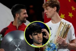 Alcaraz có tham vọng cực lớn năm 2025, vẫn "sợ" Djokovic hơn Sinner