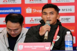 Rivaldo của Indonesia tuyên bố không sợ ĐT Việt Nam