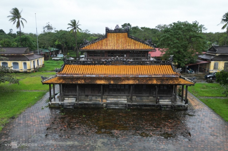 Quốc Tử Giám dưới triều Nguyễn trước lúc trùng tu - 2