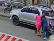 An ninh - Xã hội - Điều tra nam tài xế hung hăng hành hung người đi đường trước Bệnh viện Từ Dũ