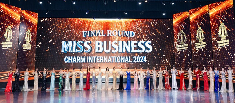  Top 35 thí sinh chung cuộc Miss Business Charm International 2024