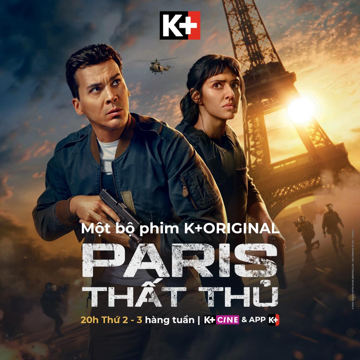 Lịch chiếu Paris Thất Thủ trên K+