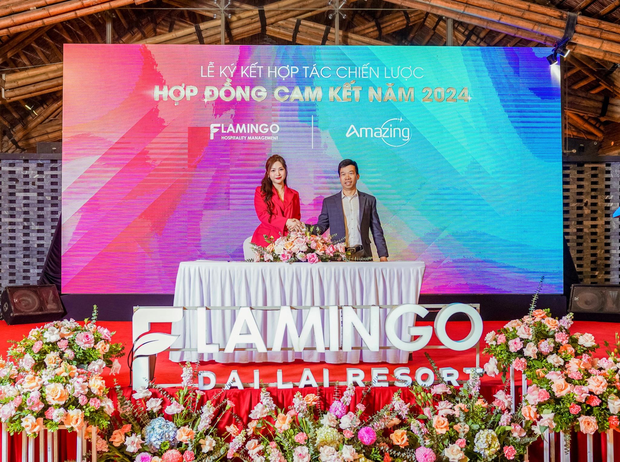 Amazingo ký kết hợp tác chiến lược với Flamingo Hospitality Management