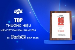 Công nghệ thông tin - FPT là đại diện duy nhất của ngành viễn thông lọt Top 25 thương hiệu dẫn đầu do Forbes bình chọn
