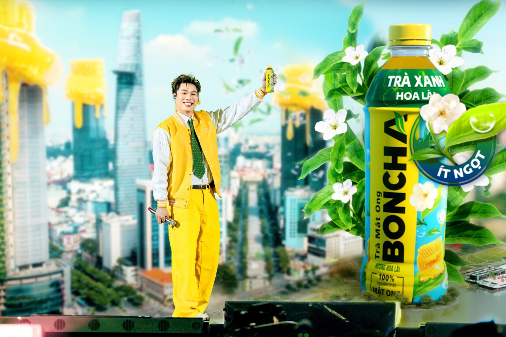 Anh Trai Dương Domic hào hứng tương tác cùng với khán giả.