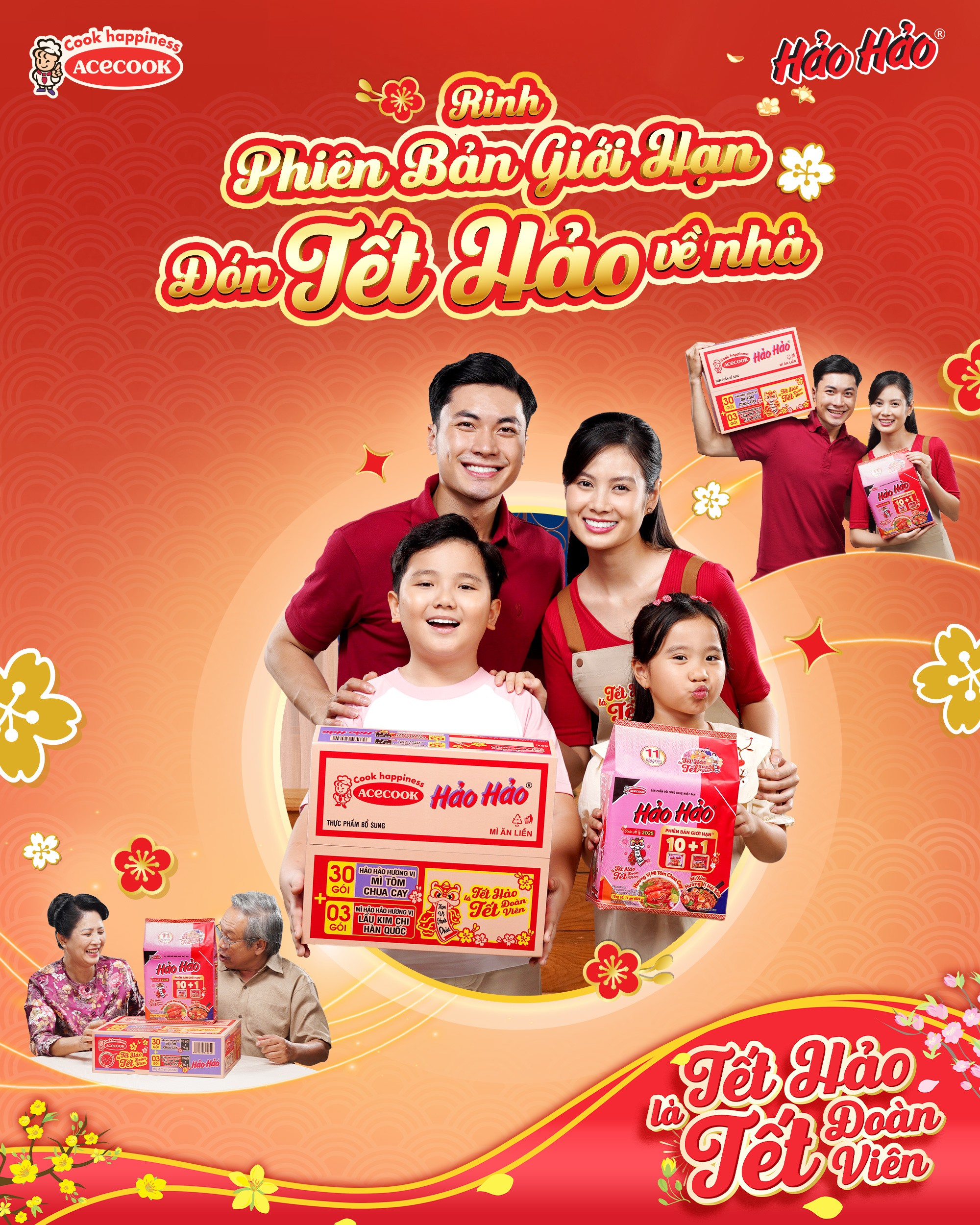 Rinh Hảo Hảo phiên bản giới hạn về nhà, biến tấu món ngon chiêu đãi gia đình.