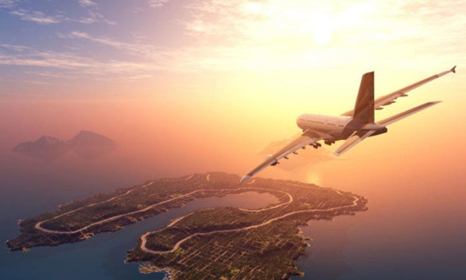 Sân bay trên đảo nhân tạo có thể giúp tăng cường kết nối giữa các khu vực. Ảnh: iStock